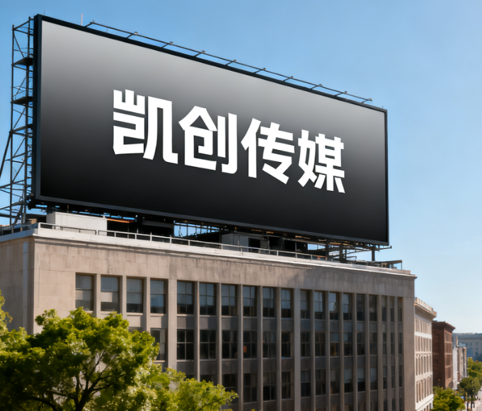 若尔盖户外广告牌的设计与制作